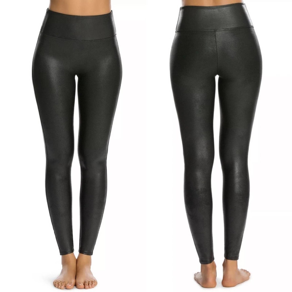 SPANX Faux Leather Leggings